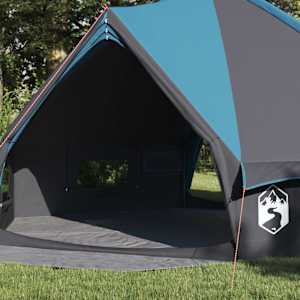 Teepee Stan pro 8 Osob Modrý a šedý 490 x 410 x 210 cm - obrázek 3