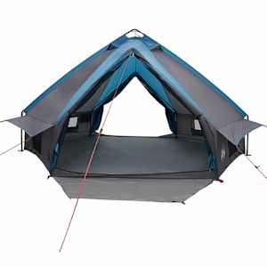 Teepee Stan pro 8 Osob Modrý a šedý 490 x 410 x 210 cm - obrázek 5
