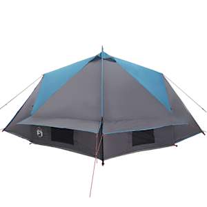 Teepee Stan pro 8 Osob Modrý a šedý 490 x 410 x 210 cm - obrázek 6