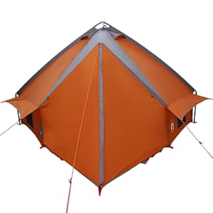 Teepee stan pro 6 osob Šedá a oranžová 490 x 410 x 210 cm - obrázek 7