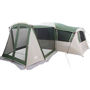 Rodinný stan pro 20 osob Zelená a bílá 745 x 700 x 217 cm - obrázek 4