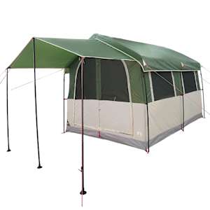 Rodinný stan pro 4 osoby Zelená a bílá 324 x 255 x 230 cm - obrázek 4