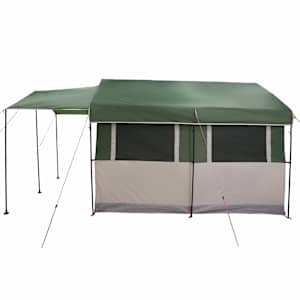 Rodinný stan pro 4 osoby Zelená a bílá 324 x 255 x 230 cm - obrázek 5