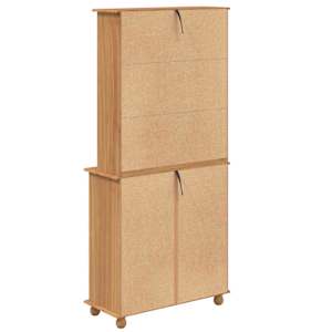 Kotec ASKIM Medový vosk 91 x 40 x 200,5 cm Masivní borové dřevo - obrázek 10