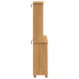 Kotec ASKIM Medový vosk 91 x 40 x 200,5 cm Masivní borové dřevo - obrázek 9