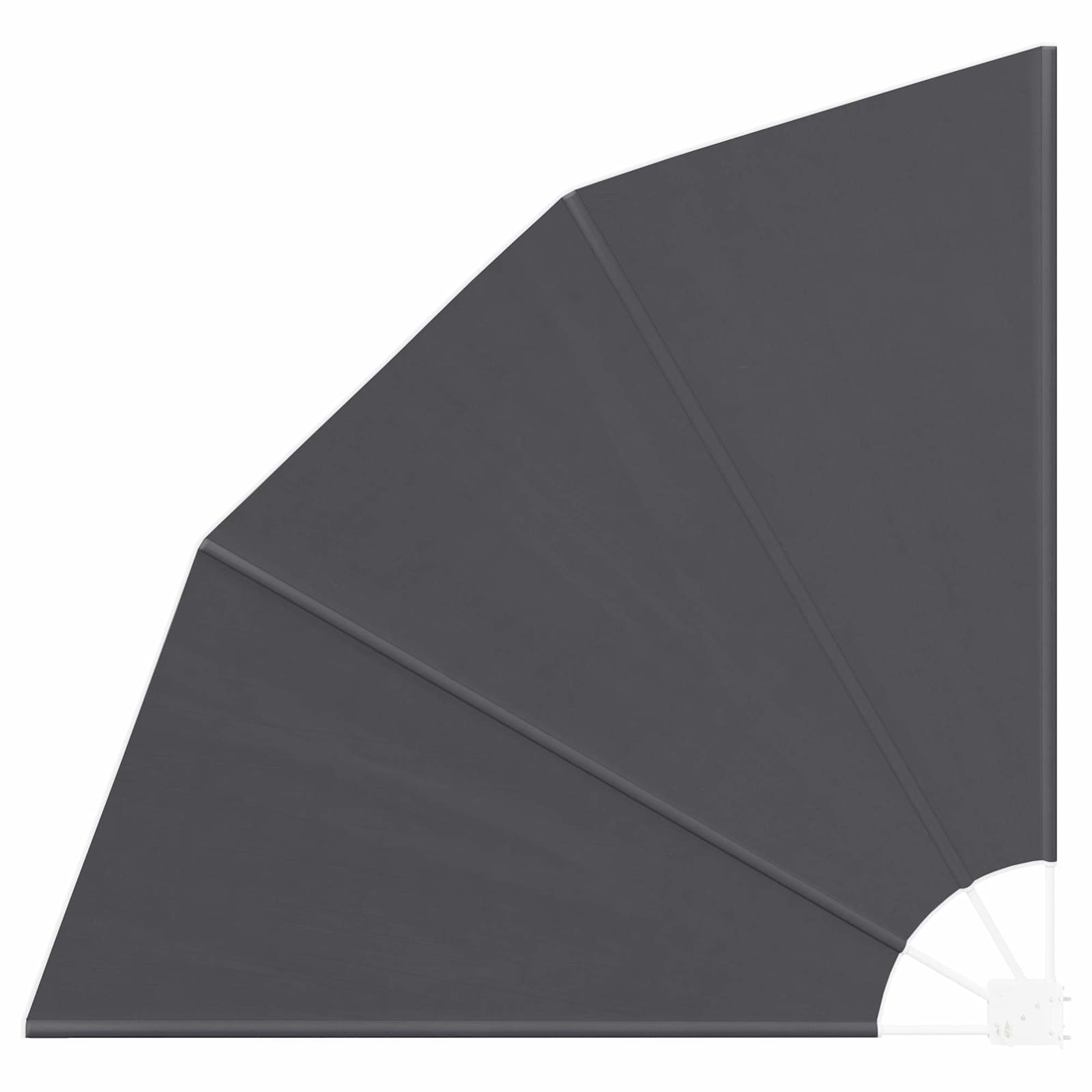 vidaXL Záclona na balkónové súkromie Obdĺžnikový 140 x 140 cm