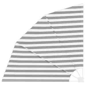 vidaXL Baldahhiin 140 x 140 cm Pol&uuml;ester Anthracite ja valge