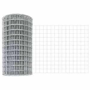 vidaXL Euroopa aed 0,4 x 10 m PVC-kaetud raud