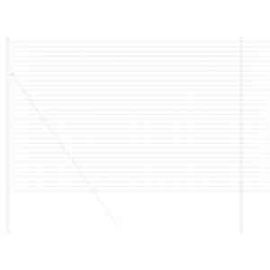 Euro plot 1,5 x 10 m Železo potažené PVC - obrázek 3