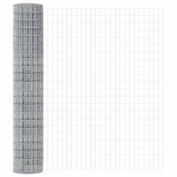 vidaXL Euroopa aed 1,6 x 10 m PVC-kaetud raud