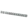 vidaXL Looduslik Aed Kuuma tsinkimisega 1000 x 140 x 0.18 cm Raud
