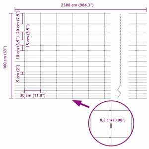 Pastevní plot Stříbrná 25 x 1,6 m Pozinkovaná ocel - obrázek 9