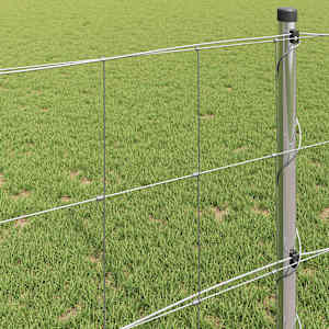 Pastevní plot Stříbrná 50 x 0,8 m Pozinkovaná ocel - obrázek 4