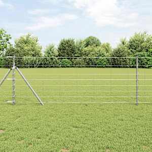 Pastevní plot Stříbrná 50 x 0,8 m Pozinkovaná ocel - obrázek 1