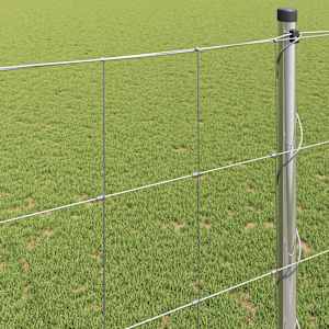 Pastevní plot Stříbrná 50 x 1,4 m Pozinkovaná ocel - obrázek 4