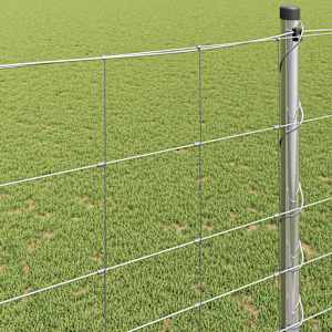 Pastevní plot Stříbrná 50 x 1,4 m Pozinkovaná ocel - obrázek 4