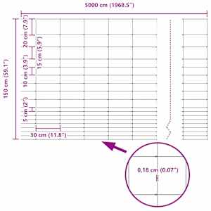Pastevní plot Stříbrná 50 x 1,5 m Pozinkovaná ocel - obrázek 9