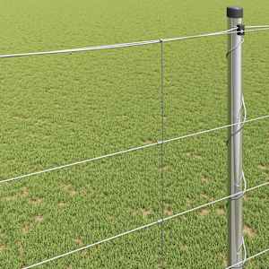 Pastevní plot Stříbrná 50 x 1,6 m Pozinkovaná ocel - obrázek 4