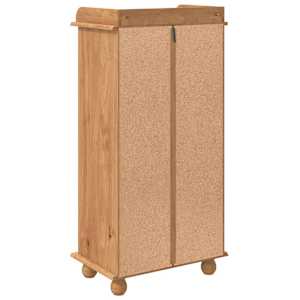 Skříň na víno ASKIM Medový vosk 57 x 37 x 114 cm - obrázek 8
