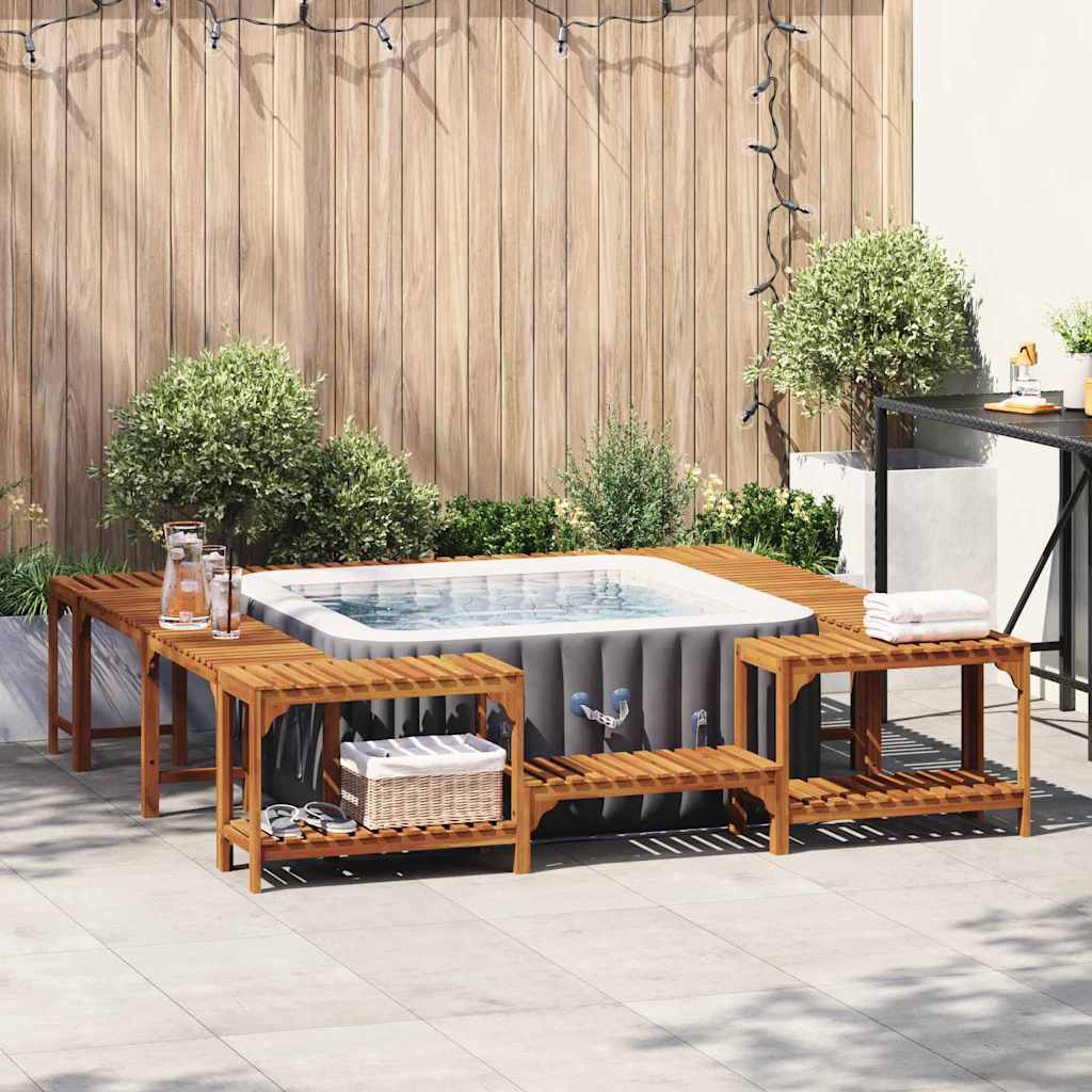 Hot Tub Omgeving Bruin 230 x 230 cm
