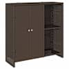 vidaXL Hoiukapp riiuliga ladustamisega Pruun 100 x 36 x 102 cm Rotang