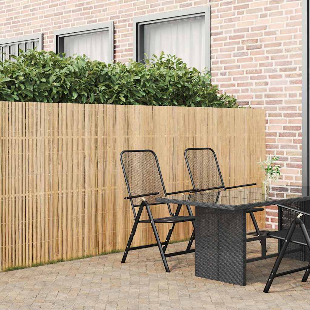 vidaXL Gard din bambus Maro 600 x 150 cm Bambus