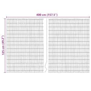 Plot z kůry Hnědá 400 x 125 cm Kůra - obrázek 6