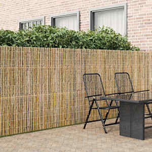 Bambusova ograja Naravna 500 x 150 cm Bambus