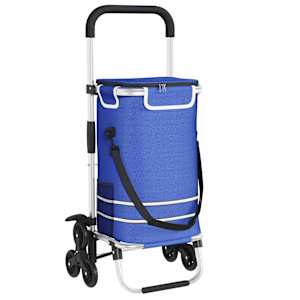 vidaXL Ostuk&auml;ru 1 Sinine 47 x 39 x 100,5 cm Oxfordi kangas