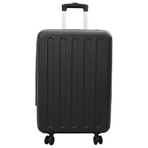 Kufr se zámkem Černá 43 x 27 x 66 cm ABS plast - obrázek 3