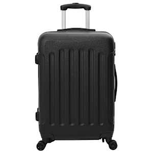 Kufr se zámkem 3 pcs Černá 50 x 31 x 78 cm ABS plast - obrázek 3