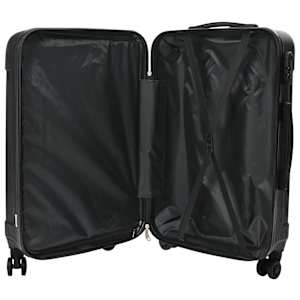 Kufr se zámkem 3 pcs Černá 50 x 31 x 78 cm ABS plast - obrázek 4