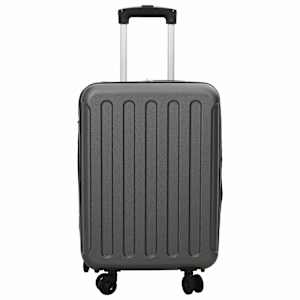 Kufr se zámkem Tmavě šedá 34 x 23 x 55.5 cm ABS plast - obrázek 3