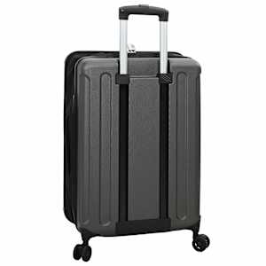 Kufr se zámkem Tmavě šedá 43 x 27 x 66 cm ABS plast - obrázek 5