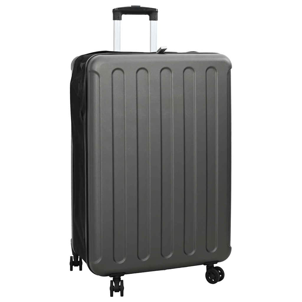 vidaXL Valiză pliabilă cu carcasă dură 28' Gri închis 50x30x76 cm ABS