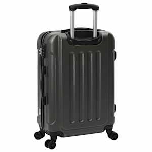 Kufr se zámkem 3 pcs Tmavě šedá 50 x 31 x 78 cm ABS plast - obrázek 6