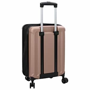Kufr se zámkem růžová zlatá 34 x 23 x 55.5 cm ABS plast - obrázek 5