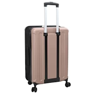 Kufr se zámkem růžová zlatá 43 x 27 x 66 cm ABS plast - obrázek 5
