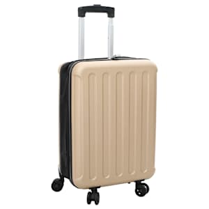 Kufr se zámkem champagne 34 x 23 x 55.5 cm ABS plast - obrázek 1
