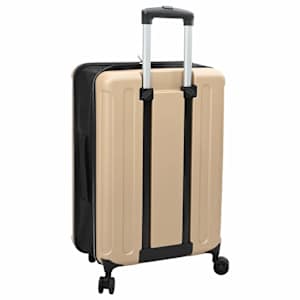 Kufr se zámkem champagne 43 x 27 x 66 cm ABS plast - obrázek 5
