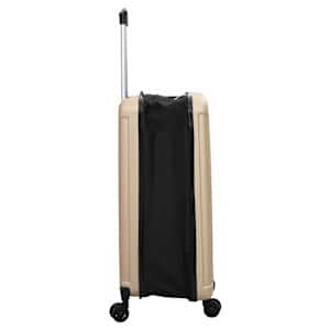 Kufr se zámkem champagne 43 x 27 x 66 cm ABS plast - obrázek 4