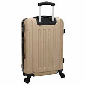 Kufr se zámkem 3 pcs champagne 50 x 31 x 78 cm ABS plast - obrázek 6