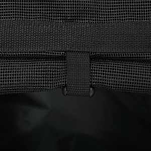 Vozík pro domácí mazlíčky 3 v 1 Design Černý 48 x 32 x (57-106) cm Oxfordská látka - obrázek 11