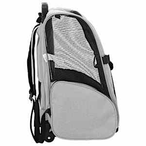 Vozík pro domácí mazlíčky 3 v 1 šedý 48 x 32 x (57-106) cm oxfordská látka - obrázek 4