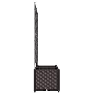 Zahradní pěstebník 2 pcs Hnědá 80 x 40 x 143 cm Ocel - obrázek 6