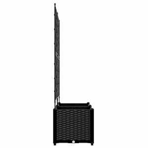 Zahradní pěstebník 2 pcs Černá 80 x 40 x 143 cm Ocel - obrázek 6