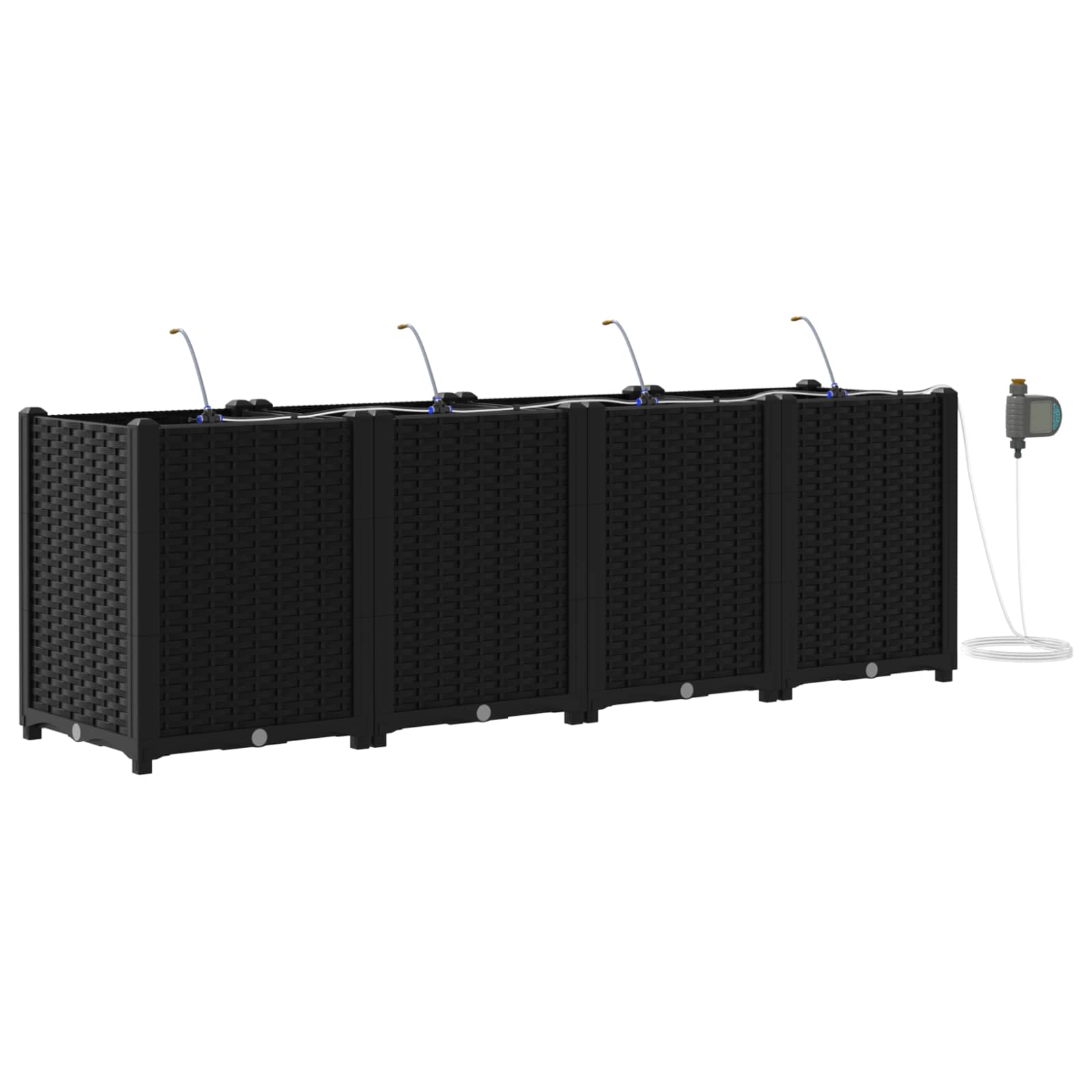 Aia istutuspot 4 pcs Must Teras