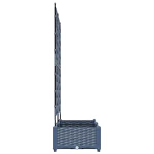 Zahradní pěstebník 2 pcs Šedá 80 x 40 x 125,5 cm Ocel - obrázek 5