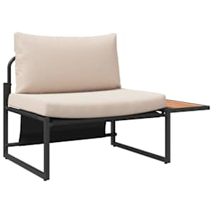 vidaXL Aia Diivanikomplekt 2 tk Pruunikashall Teras