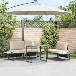 Vrtna miza Siva 100 x 55 x 70 cm les